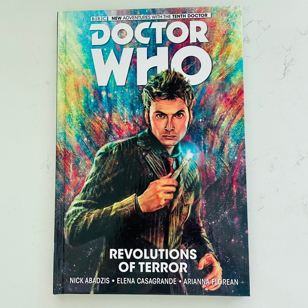 Doctor Who: The Tenth Doctor Vol 1 Revolutions of Terror Hardcover Comic Book